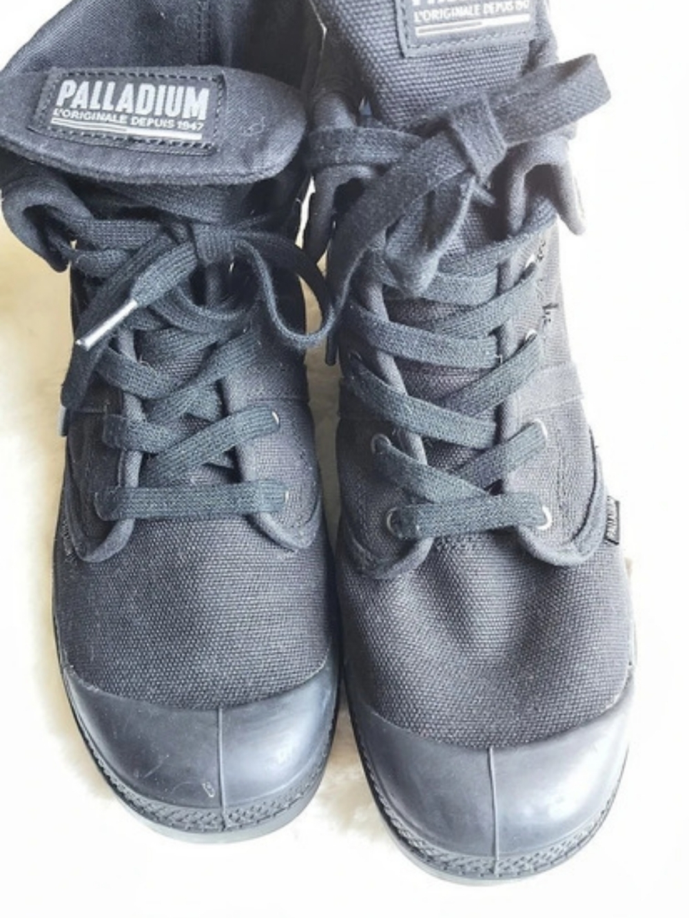 Palladium Pampa Hi Combat Boots Black US 10